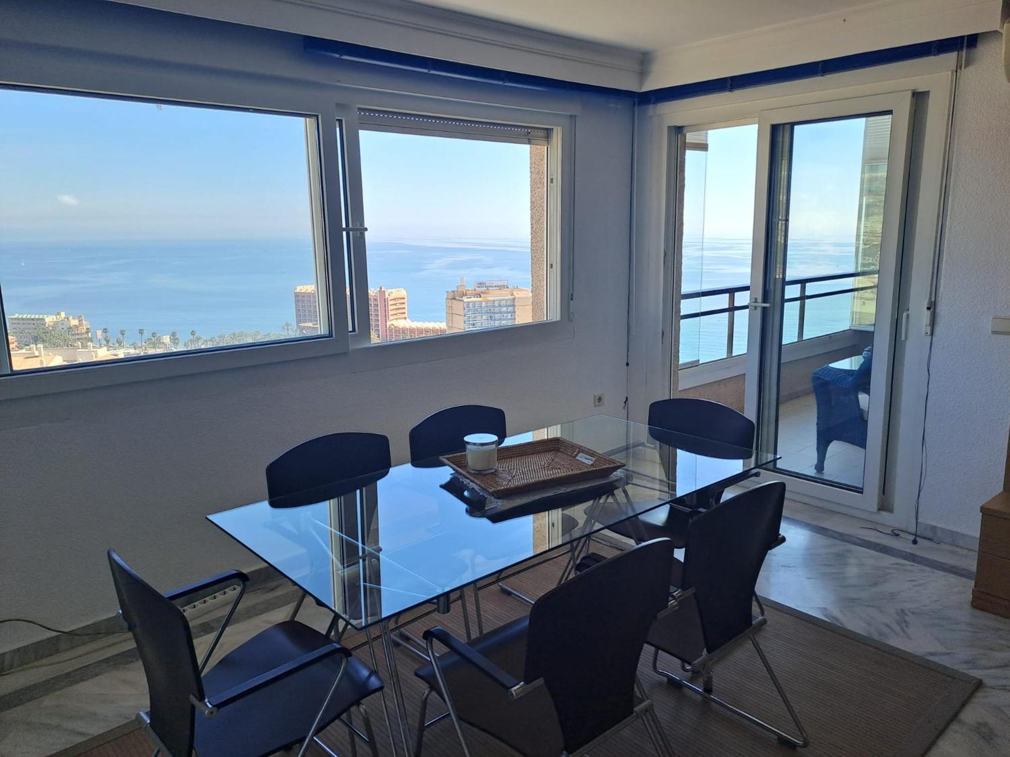 Beachfront Complex El Coloso Views,Pools,Parking Benalmadena Costa Bagian luar foto